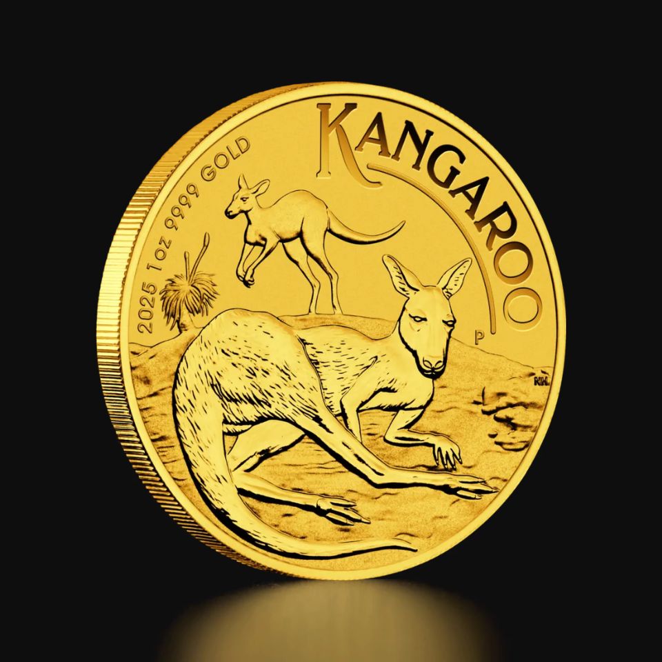 1 oz Australian Kangaroo Gold Coin | Tavex