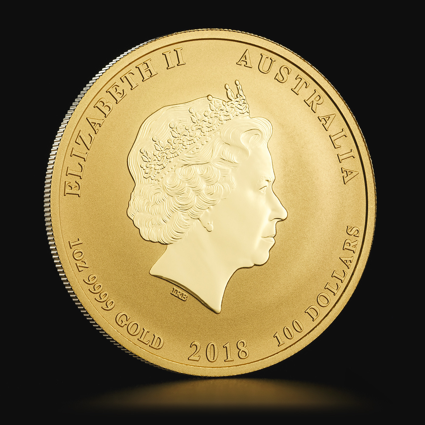 1 oz Australian Lunar Year of the Dog 2018 Gold Coin | Tavex