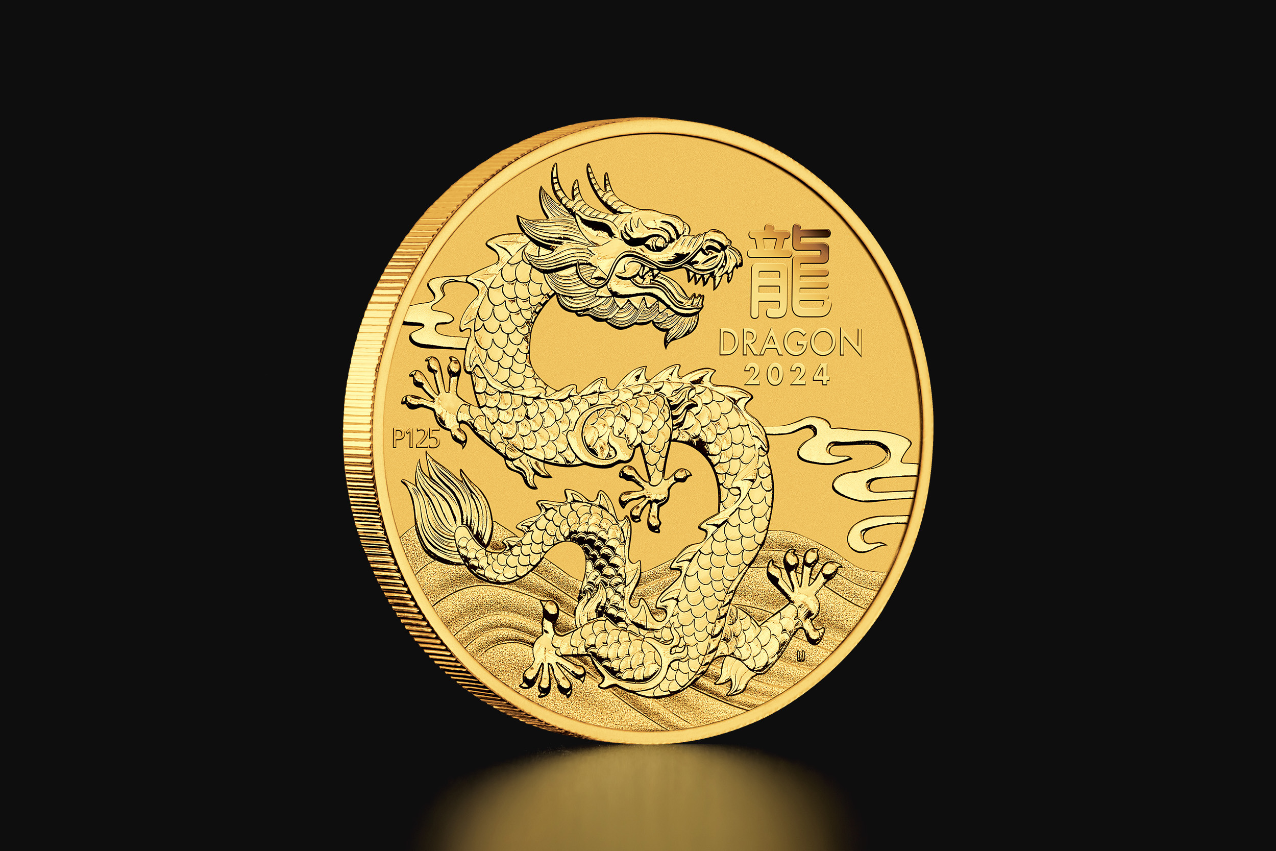 Buy 1 oz Australian Lunar Year of the Dragon 2024 Gold Coin