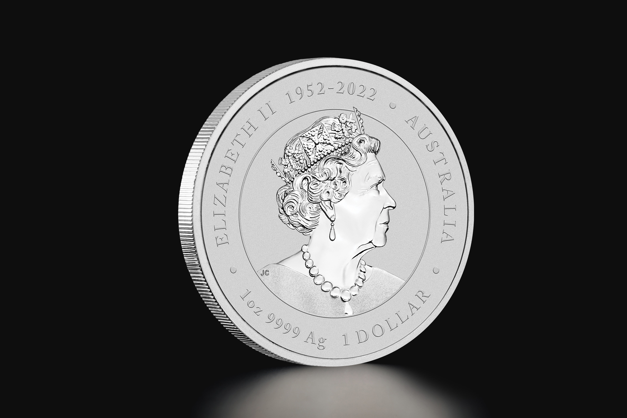 2024年　ベートーヴェン銀貨　1オンス　TEP 2024 1 oz Perth Lunar Year of the Dragon Silver Coin (BU)