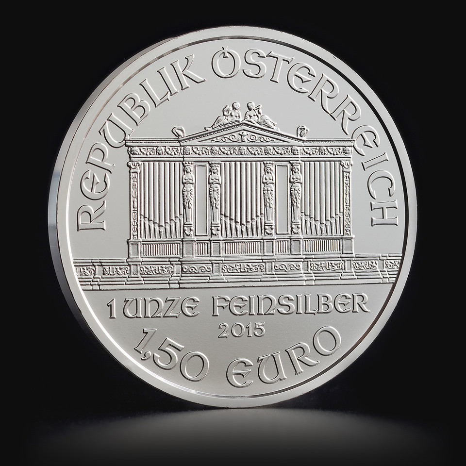 1 oz Austrian Philharmonic Silver Coin | Tavex Denmark