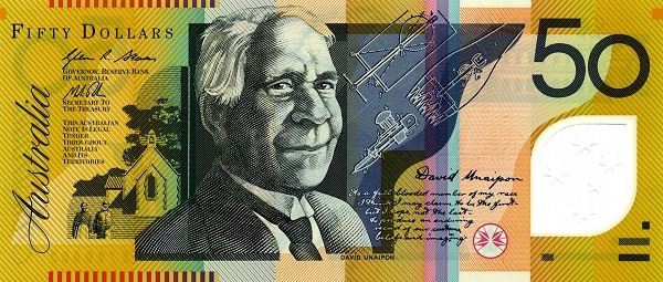 AUD 50 forsiden