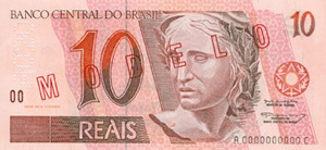 10 BRL forsiden