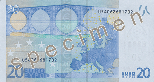 20 eur bagsiden
