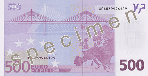500 eur back