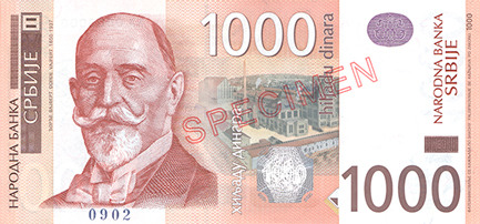 RSD Serbiske dinar