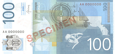 RSD Serbiske dinar
