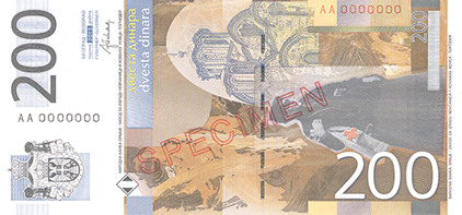 RSD Serbiske dinar