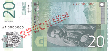 RSD Serbiske dinar