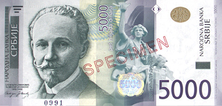 RSD Serbiske dinar