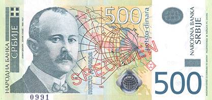 RSD Serbiske dinar