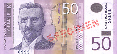 RSD Serbiske dinar