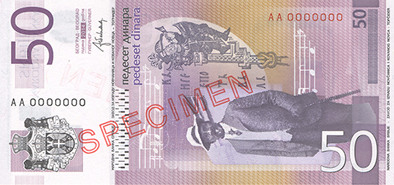 RSD Serbiske dinar