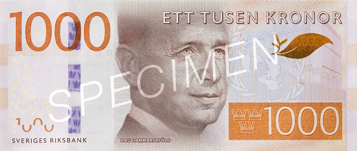 SEK 1000 forsiden