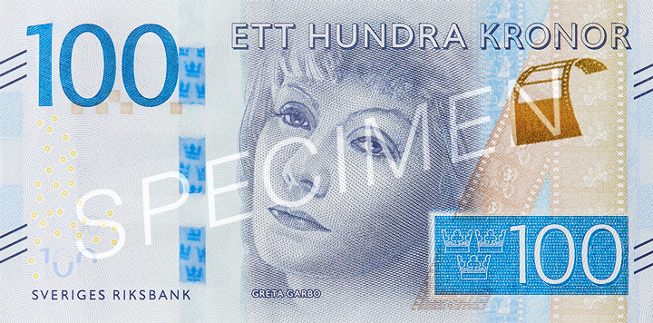 100 SEK forsiden